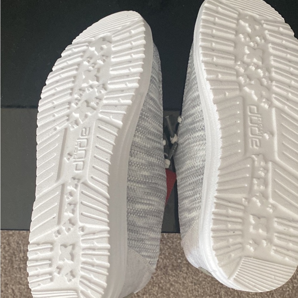 Women Hey dude shoes icy gray
